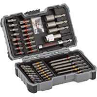 Bosch Professional Set de 43 unidades para atornillar y llaves de vaso (accesorios para taladro atornillador)